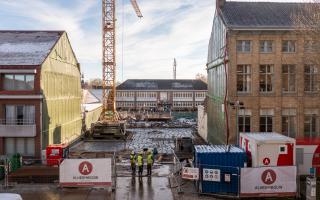 Scholenbouwproject Bertinus Collectief Poperinge - Alheembouw