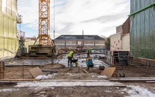 Scholenbouwproject Bertinus Collectief Poperinge - Alheembouw